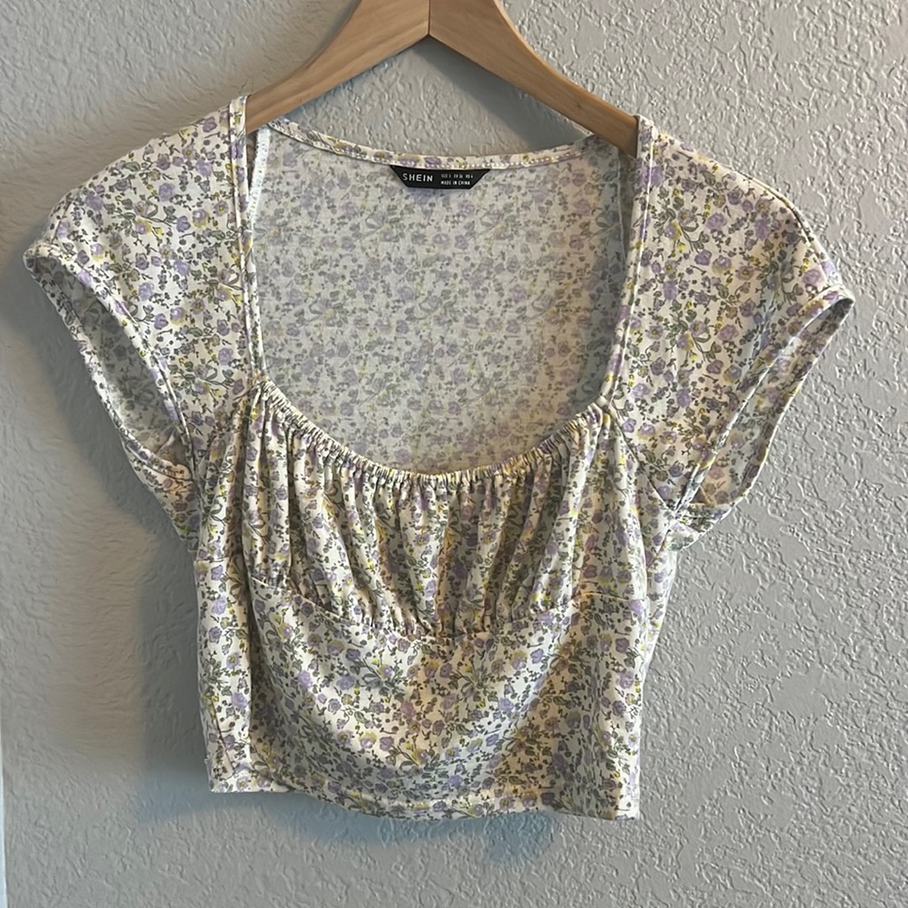 Floral Crop Top